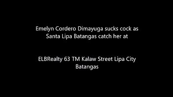 Pinoy slut sucks cock dressed as Santa